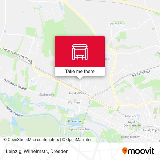 Карта Leipzig, Wilhelmstr.