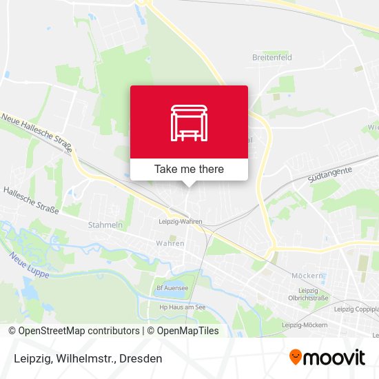 Карта Leipzig, Wilhelmstr.