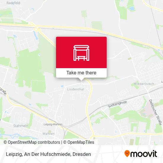 Карта Leipzig, An Der Hufschmiede