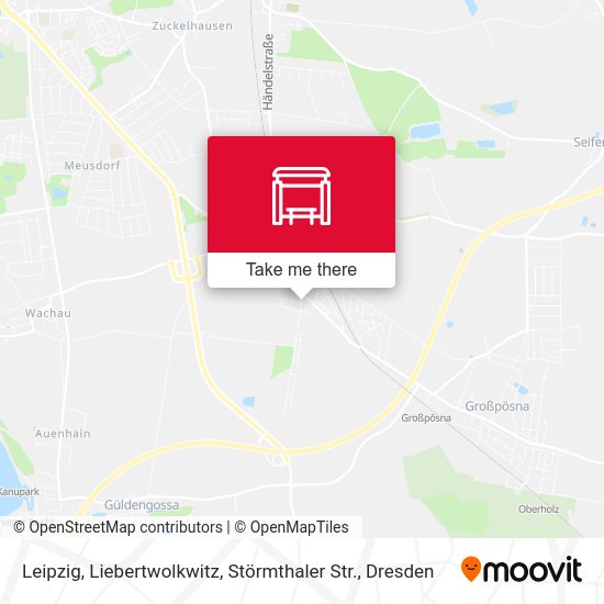 Карта Leipzig, Liebertwolkwitz, Störmthaler Str.