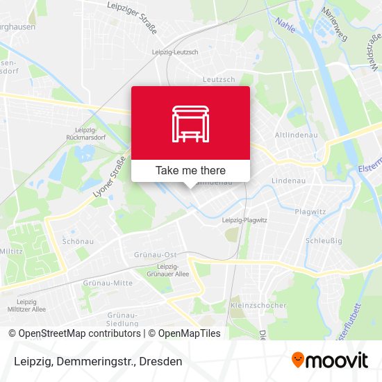 Карта Leipzig, Demmeringstr.