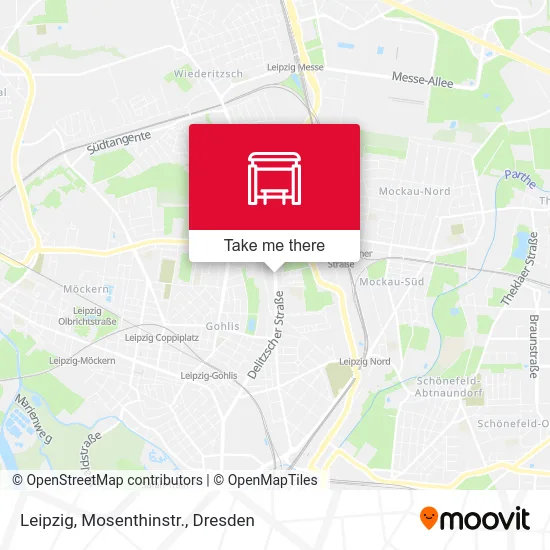 Карта Leipzig, Mosenthinstr.