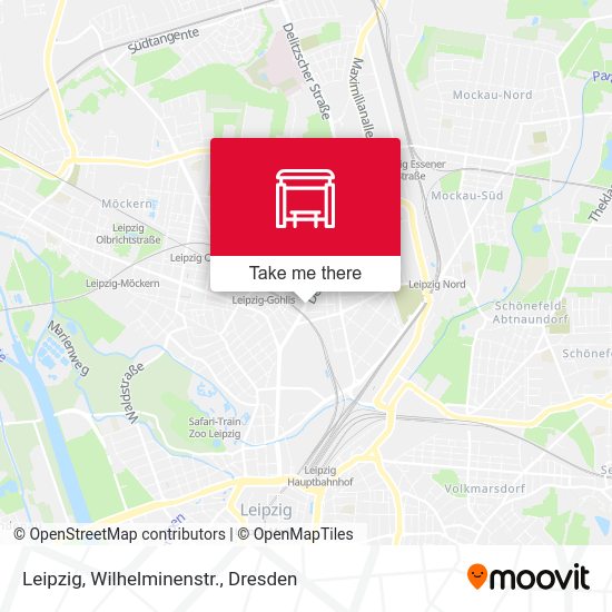 Карта Leipzig, Wilhelminenstr.