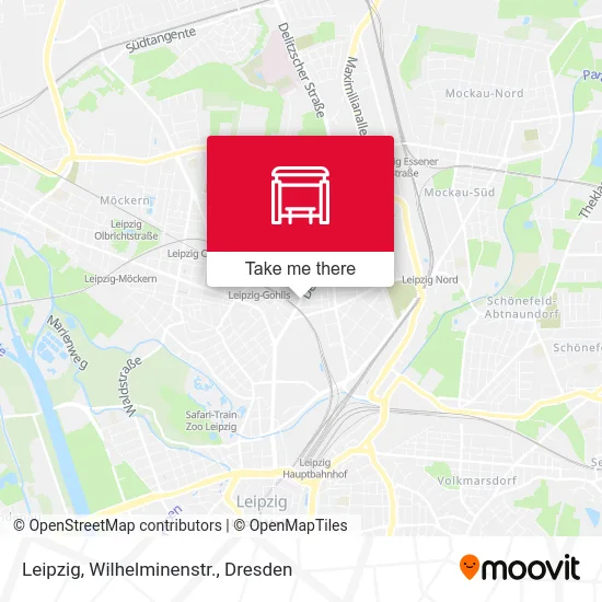 Карта Leipzig, Wilhelminenstr.