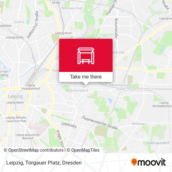 Карта Leipzig, Torgauer Platz