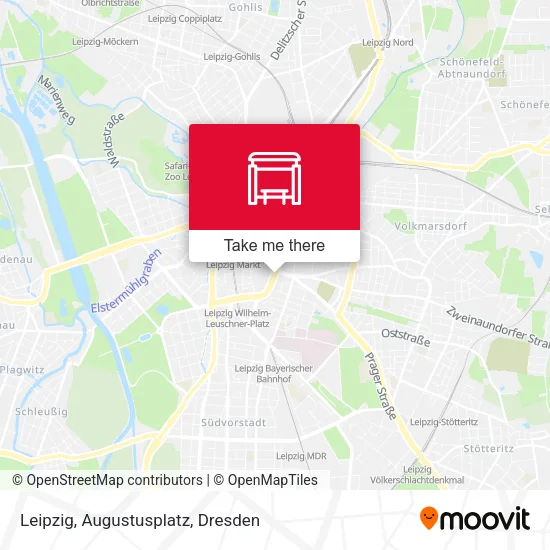 Карта Leipzig, Augustusplatz