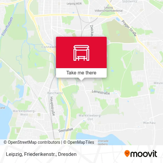 Карта Leipzig, Friederikenstr.