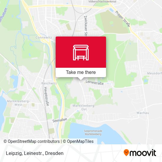 Карта Leipzig, Leinestr.