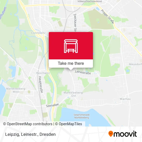Карта Leipzig, Leinestr.