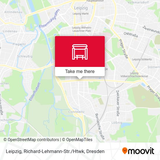 Карта Leipzig, Richard-Lehmann-Str. / Htwk
