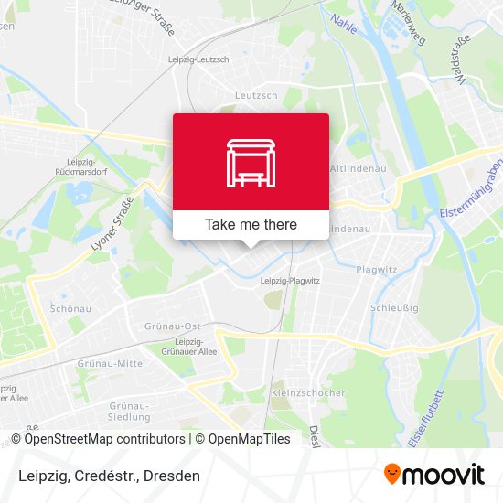 Карта Leipzig, Credéstr.