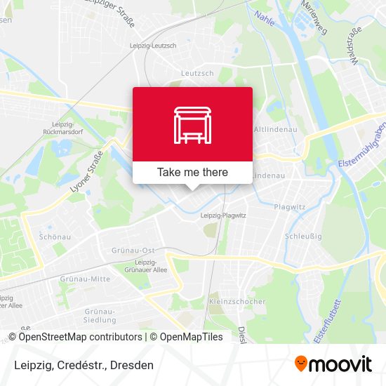 Карта Leipzig, Credéstr.