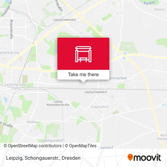 Карта Leipzig, Schongauerstr.