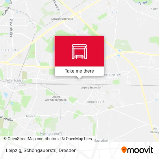 Карта Leipzig, Schongauerstr.