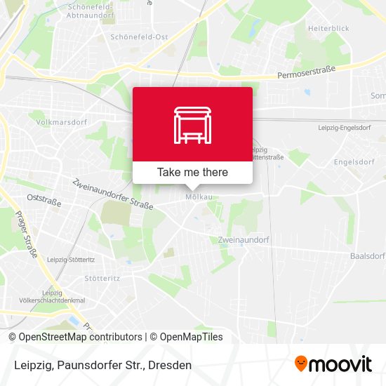 Карта Leipzig, Paunsdorfer Str.
