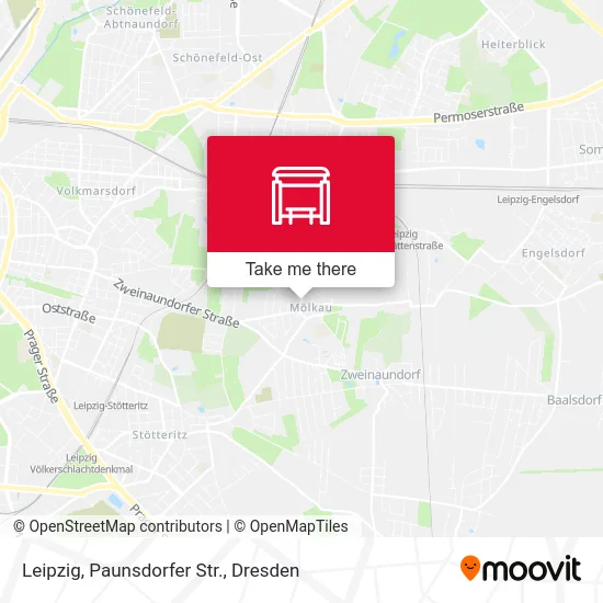 Карта Leipzig, Paunsdorfer Str.