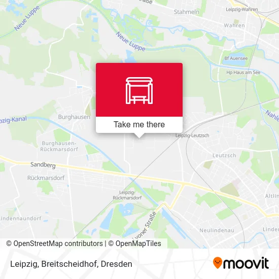 Карта Leipzig, Breitscheidhof