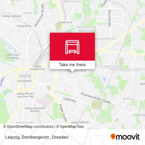 Карта Leipzig, Dornbergerstr.