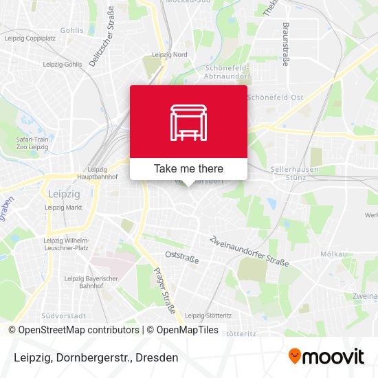 Карта Leipzig, Dornbergerstr.