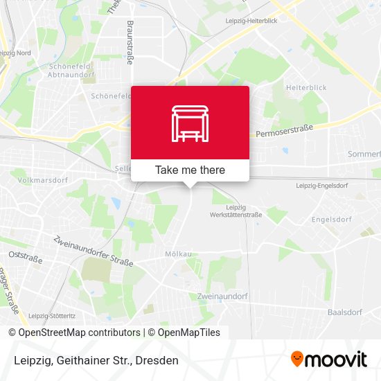 Leipzig, Geithainer Str. map