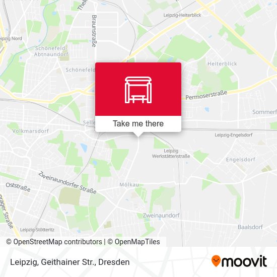 Leipzig, Geithainer Str. map