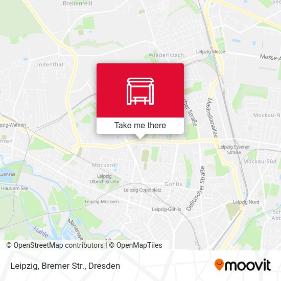 Карта Leipzig, Bremer Str.