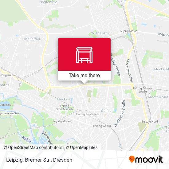 Карта Leipzig, Bremer Str.
