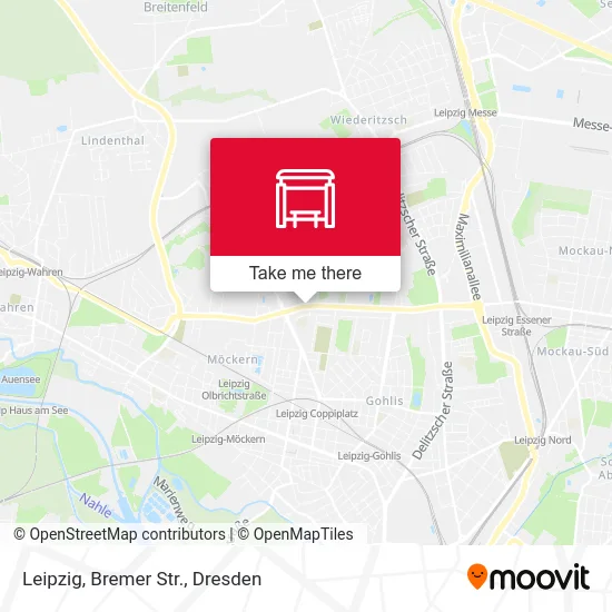 Карта Leipzig, Bremer Str.