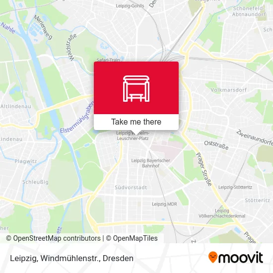 Карта Leipzig, Windmühlenstr.