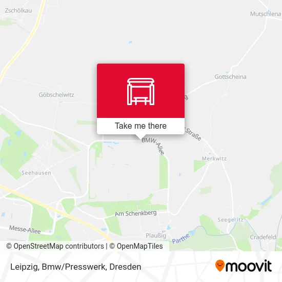 Карта Leipzig, Bmw/Presswerk