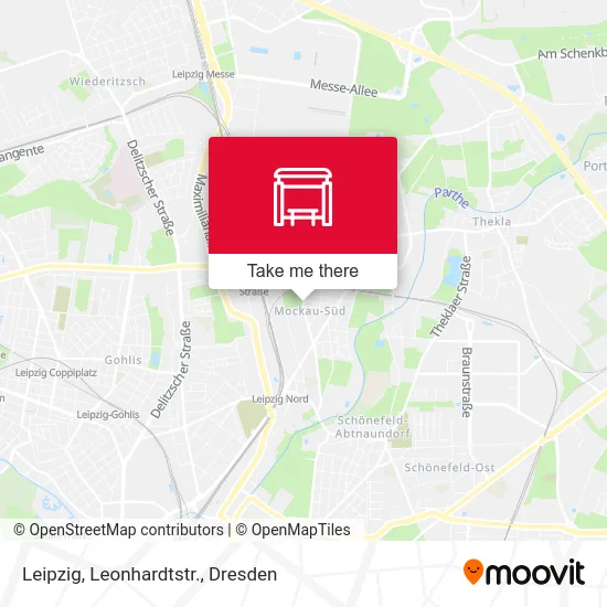 Карта Leipzig, Leonhardtstr.