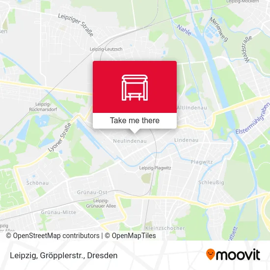 Карта Leipzig, Gröpplerstr.
