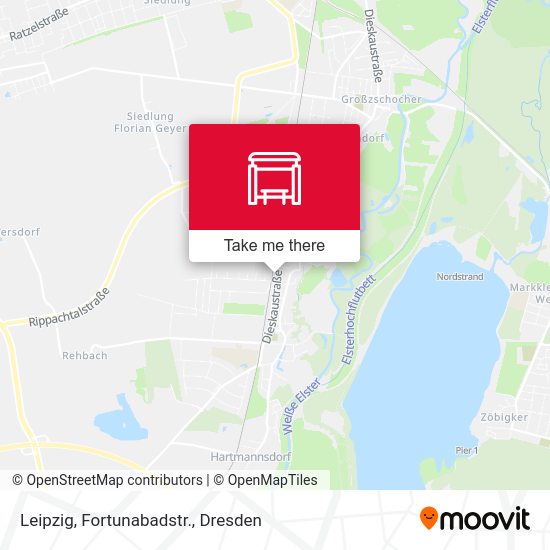 Карта Leipzig, Fortunabadstr.