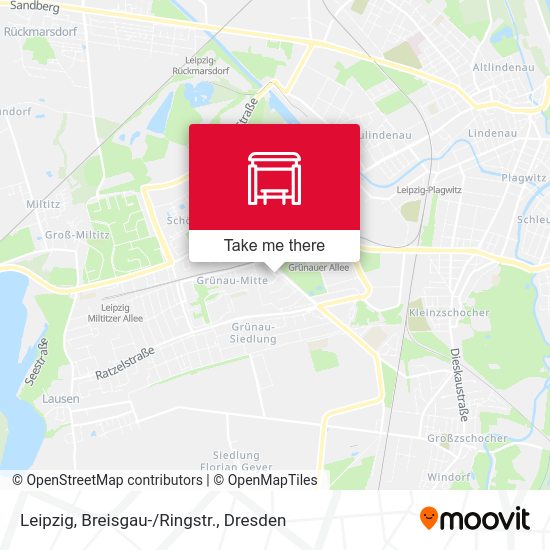 Карта Leipzig, Breisgau-/Ringstr.