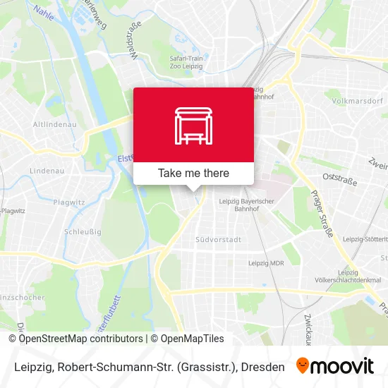 Карта Leipzig, Robert-Schumann-Str. (Grassistr.)