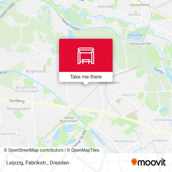 Карта Leipzig, Fabrikstr.