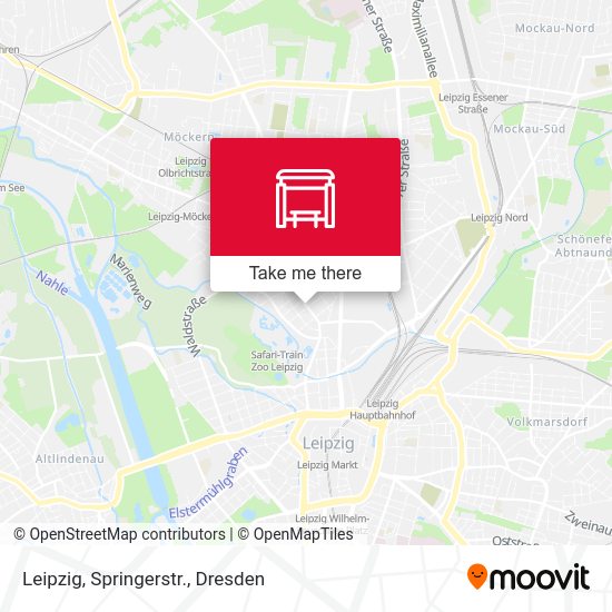 Карта Leipzig, Springerstr.