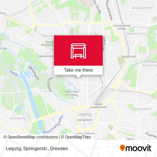 Карта Leipzig, Springerstr.