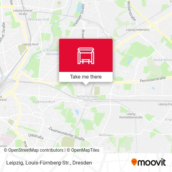 Карта Leipzig, Louis-Fürnberg-Str.