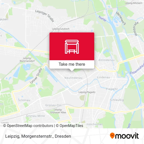 Карта Leipzig, Morgensternstr.