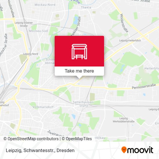 Карта Leipzig, Schwantesstr.