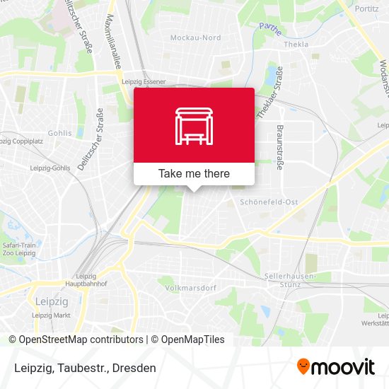 Карта Leipzig, Taubestr.