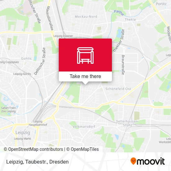 Карта Leipzig, Taubestr.