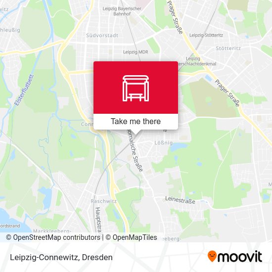 Карта Leipzig-Connewitz