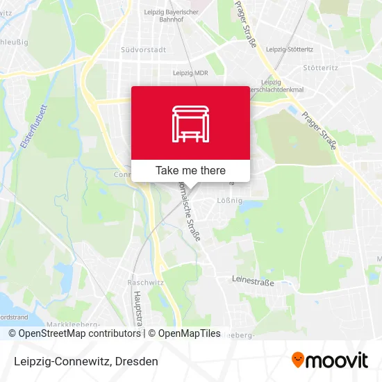 Карта Leipzig-Connewitz
