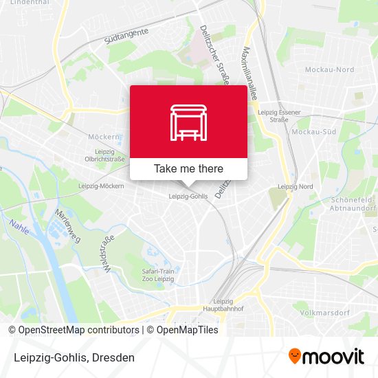 Карта Leipzig-Gohlis