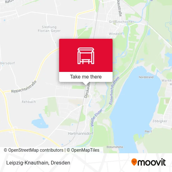 Карта Leipzig-Knauthain