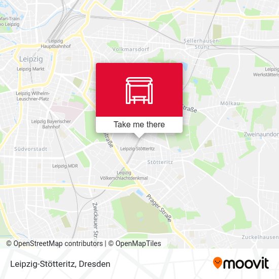Карта Leipzig-Stötteritz