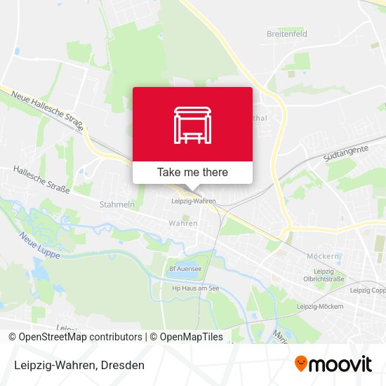 Карта Leipzig-Wahren