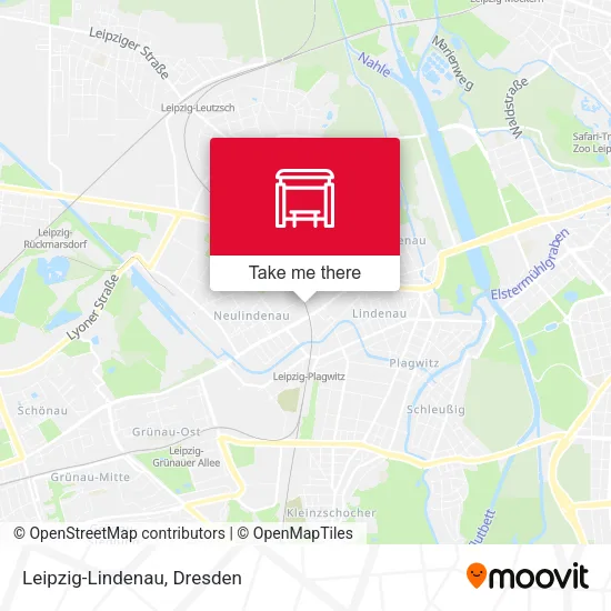 Карта Leipzig-Lindenau